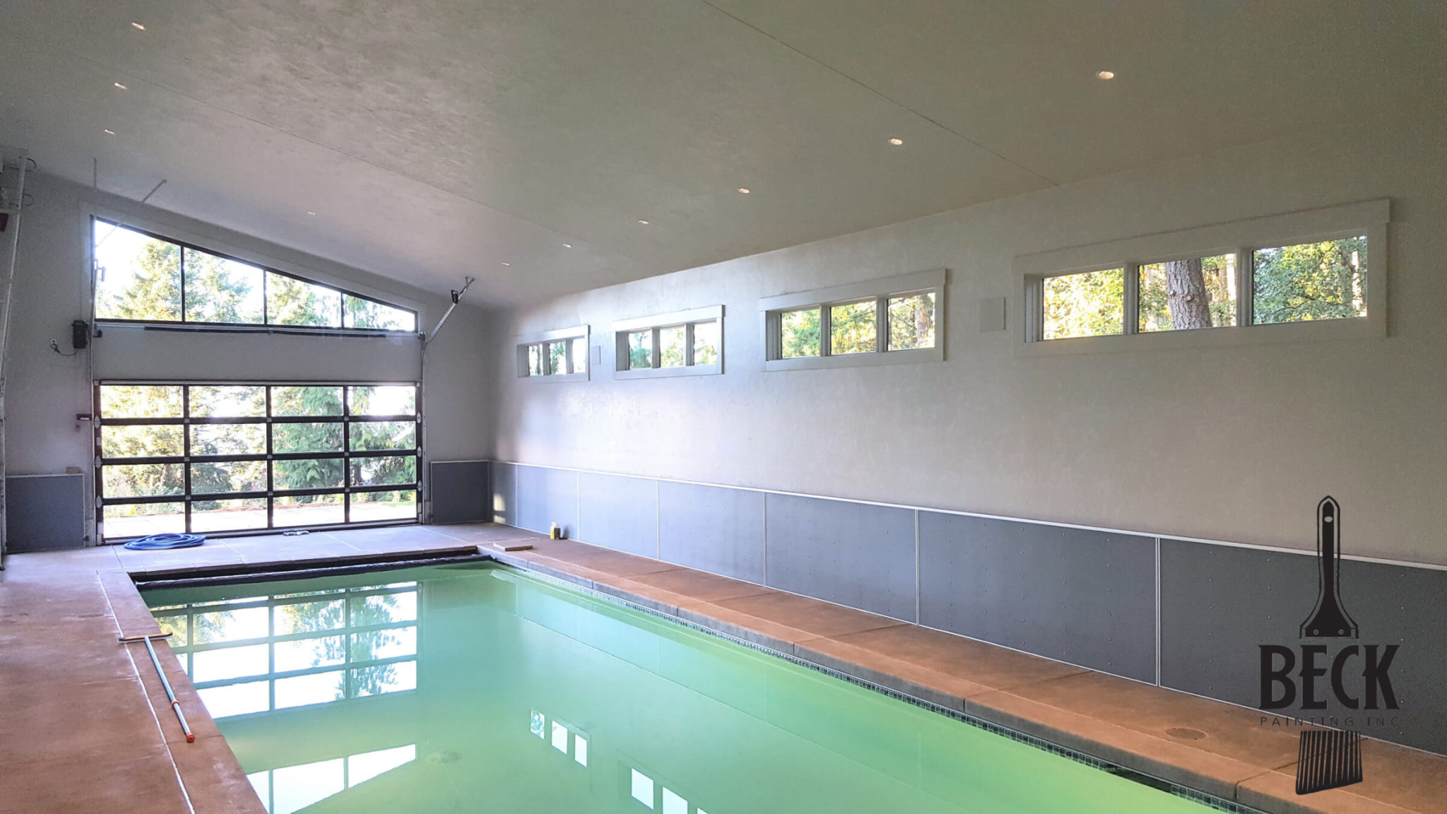 Eugene Painter for Indoor Pool Walls