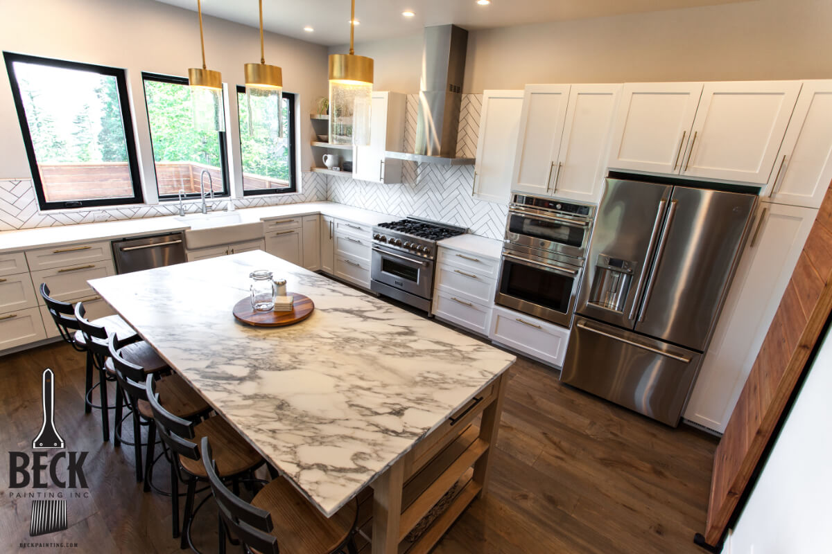 Painter in Eugene Oregon Beck Painting