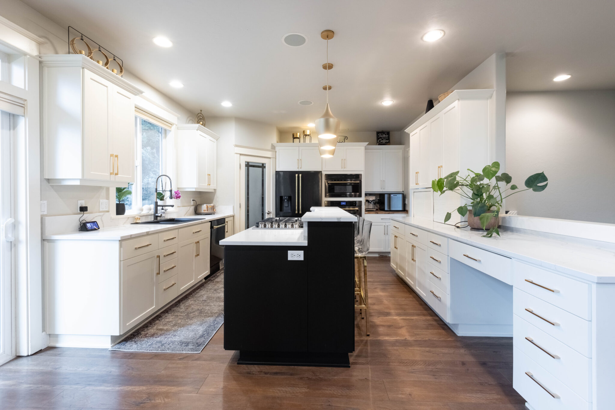 Southwest Eugene Painted Cabinets for Kitchen Makeover