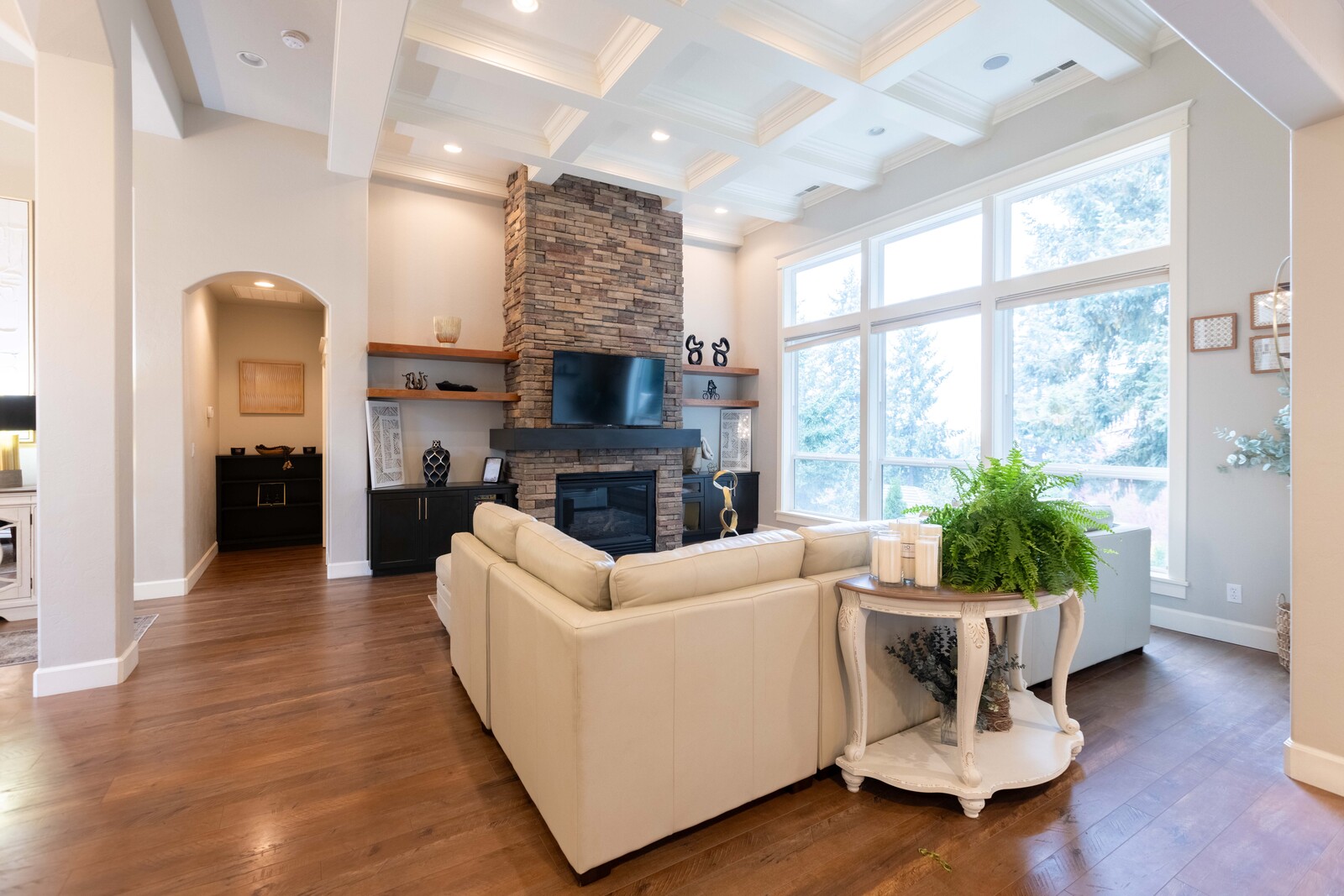 Living Room Painting project is completed by Interior Painter