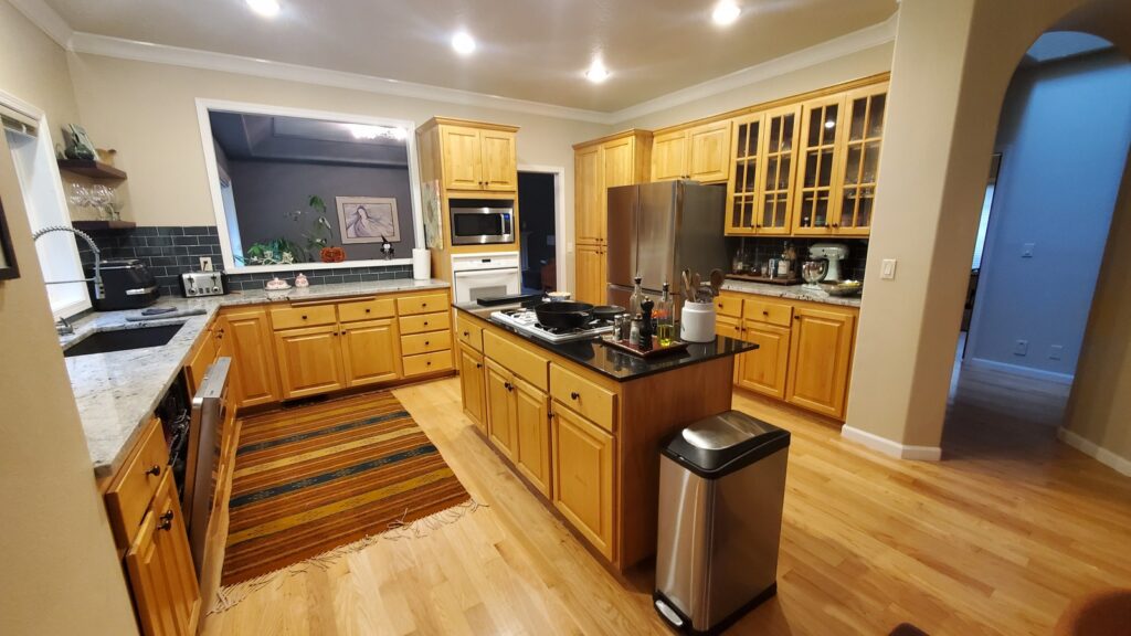 Before Cabinet Painting and Refinishing in Valley River Village Eugene