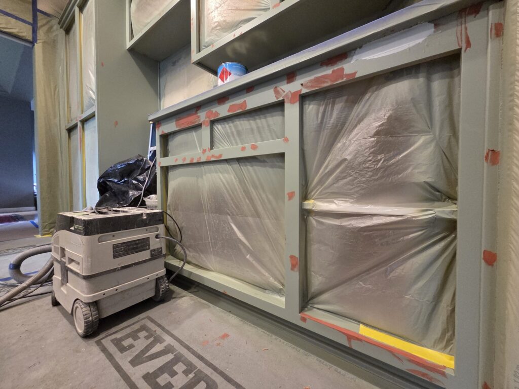 Bondo work to fill nicks dings and scratches